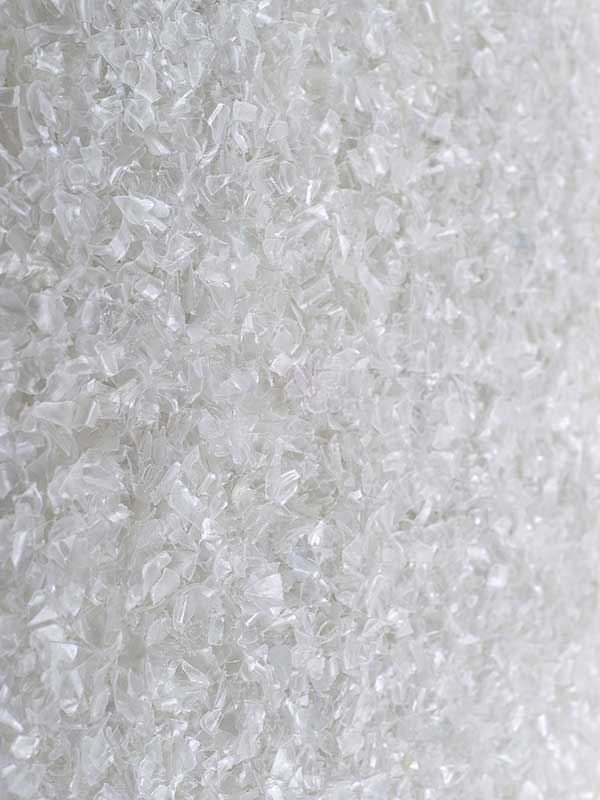 pet flakes blue